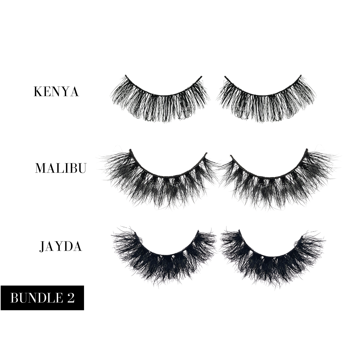 INSTA BADDIE LASH BUNDLE 2